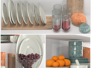 kitchen set 3D Model