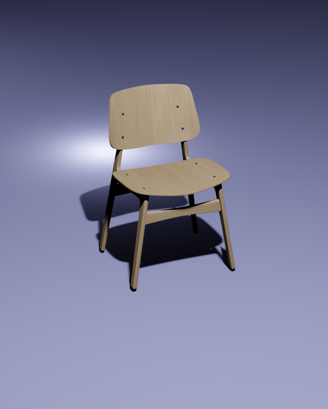 chair 3D Модель .c4d .max .obj .3ds .fbx .stl .blend 