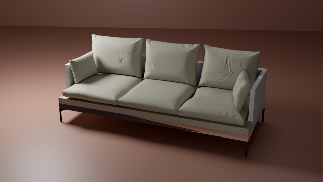sofa 3D Model .c4d .max .obj .3ds .fbx .stl .blend