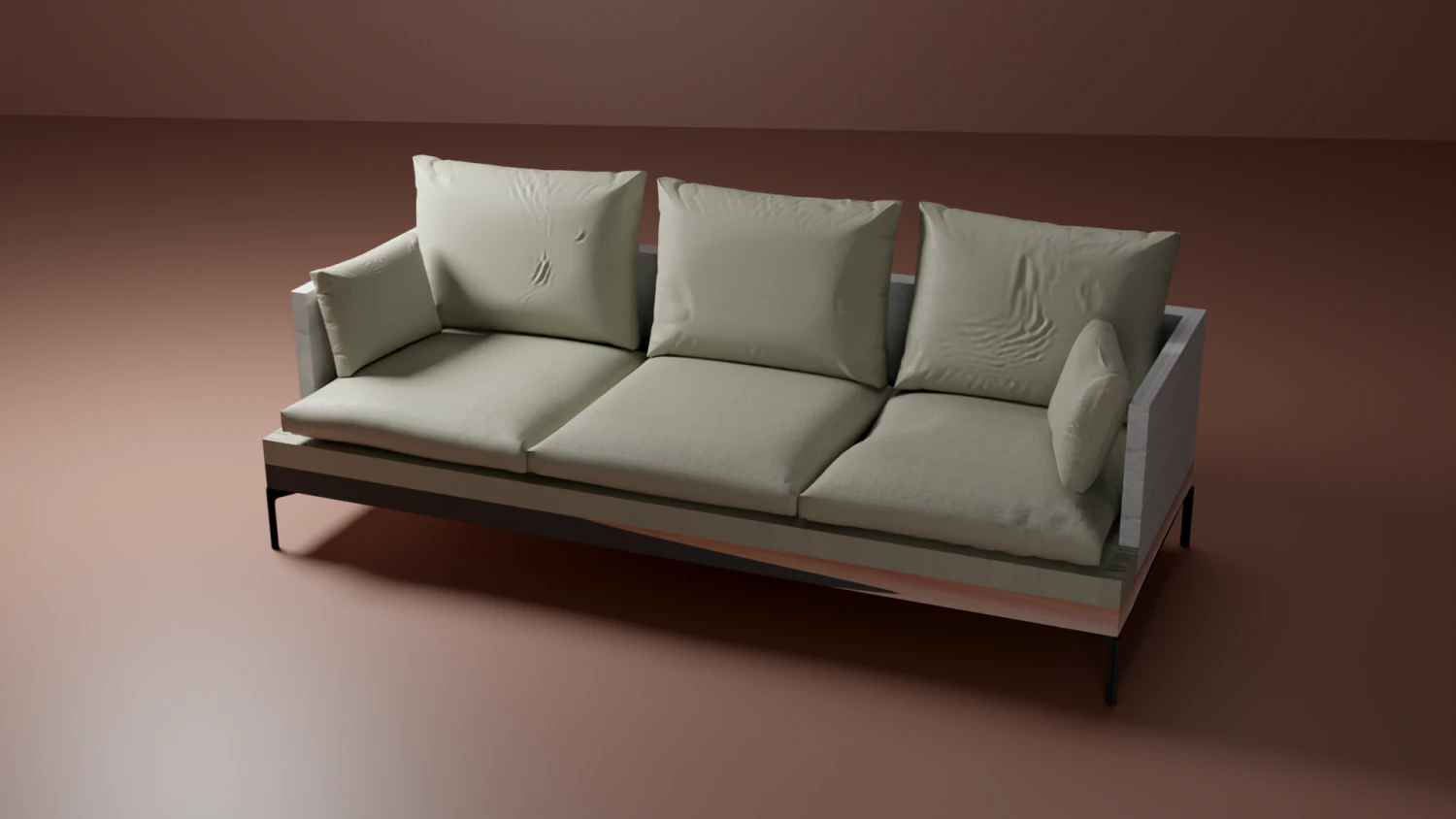 sofa 3D Model .c4d .max .obj .3ds .fbx .stl .blend 