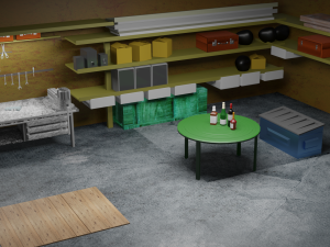 garage Modelo 3D