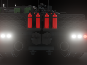 lion 1 - modern tank free 3D 모델