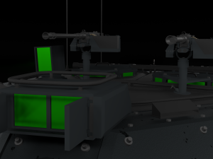 lion 1 - modern tank free 3D 모델