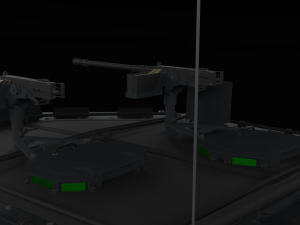 lion 1 - modern tank free 3D 모델