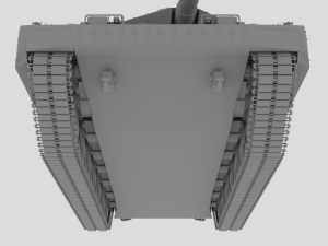 strv 122 - swedish main battle tank free Modelo 3D