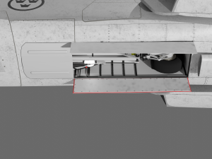 Jas 39d gripen - rigged 3D Модель