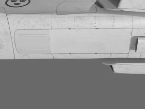 Jas 39d gripen - rigged 3D Model