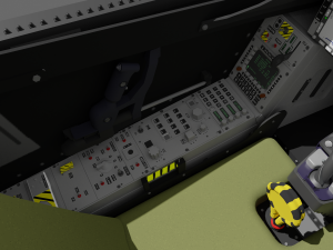Jas 39d gripen - rigged 3D Модель
