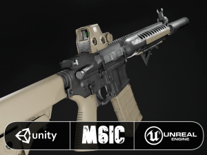 M6IC - PBR and Low-Poly 3D Model
