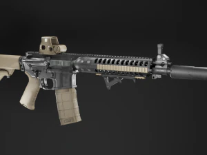 M6IC - PBR and Low-Poly 3D Model