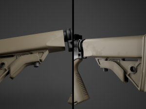 M6IC - PBR and Low-Poly Modello 3D