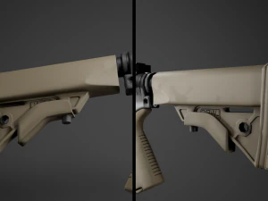 M6IC - PBR and Low-Poly 3D Model