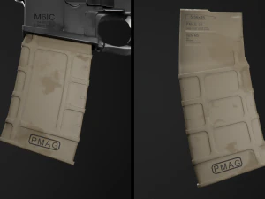 M6IC - PBR and Low-Poly 3D Model
