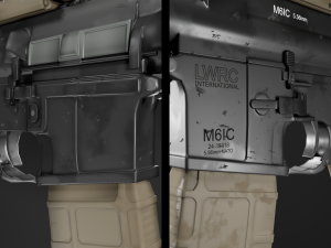 M6IC - PBR and Low-Poly Modello 3D