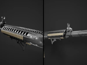 M6IC - PBR and Low-Poly 3D Model