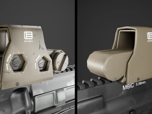 M6IC - PBR and Low-Poly 3D Model