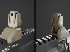M6IC - PBR and Low-Poly Modello 3D