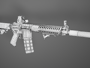 M6IC - PBR and Low-Poly Modello 3D