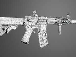 M6IC - PBR and Low-Poly Modello 3D
