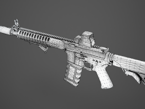 M6IC - PBR and Low-Poly Modello 3D