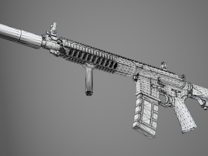 M6IC - PBR and Low-Poly Modello 3D