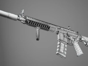 M6IC - PBR and Low-Poly 3D Model