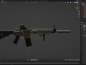 M6IC - PBR and Low-Poly Modello 3D