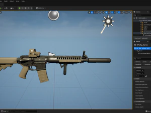 M6IC - PBR and Low-Poly 3D Model