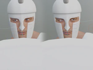 Spartan soldier - 3d game character 3D Model