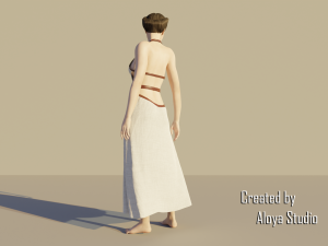 Spartan Female - Realistic game character 3D Model