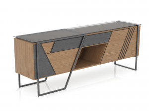 Modern TV Table 3D Model