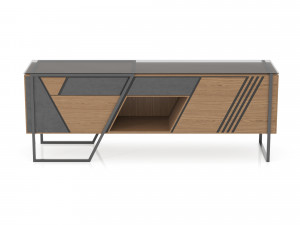 Modern TV Table 3D Model