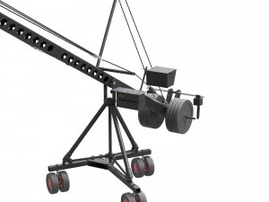 Cinema Crane Camera 3D Model