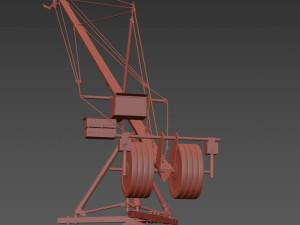 Cinema Crane Camera Modelo 3D