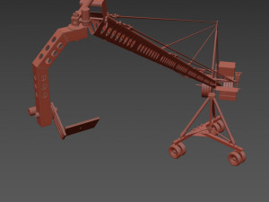Cinema Crane Camera Modelo 3D