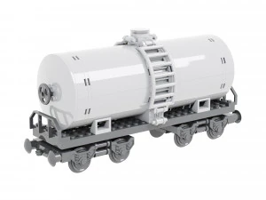 Train Sisterna Lego 3D Model
