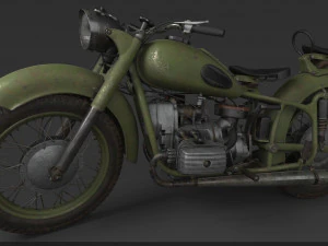 motorcycle 3D Model