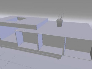 coffee table model 3D 모델