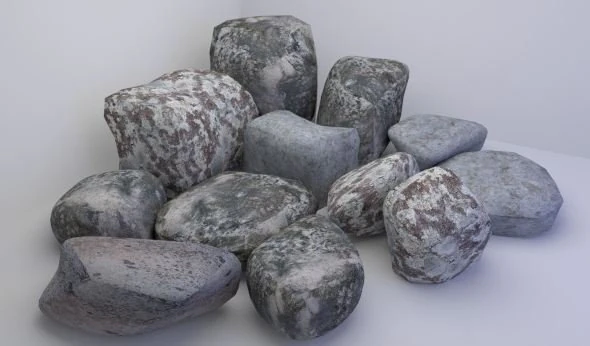 stones for textures 3D Model .c4d .max .obj .3ds .fbx .stl .blend 