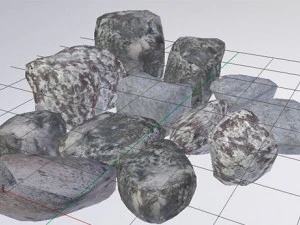 stones for textures 3D Model