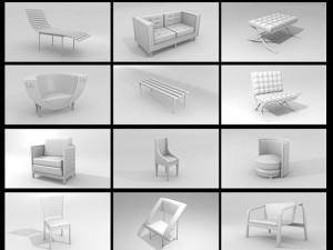 furniture 3D 모델
