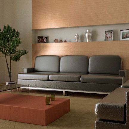 living room model Modelo 3D .c4d .max .obj .3ds .fbx .stl .blend 