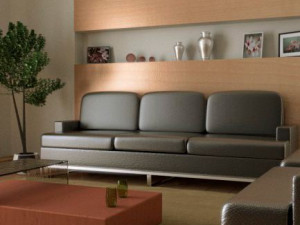 living room model 3D 모델