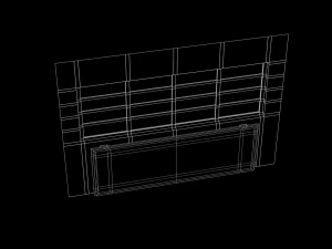 scifi cyberpunk building and props modular set 3D Model