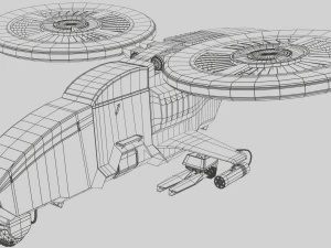 Twincopter with 3 different color variations Low-poly 3D Model