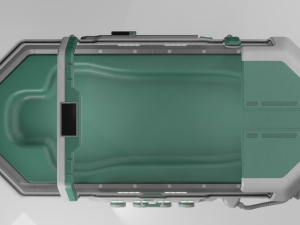 Scifi Medical Futuristic Cryo Pod 3D Модель