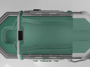 Scifi Medical Futuristic Cryo Pod 3D Model