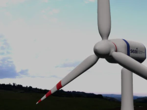 wind turbine 3D Model