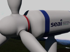 wind turbine 3D Model