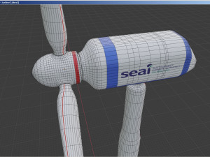 wind turbine 3D Model